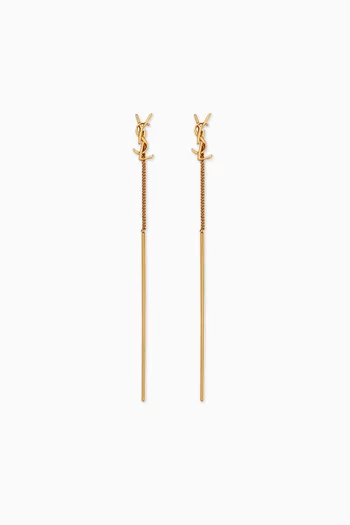 Opyum YSL Threader Earrings in Metal