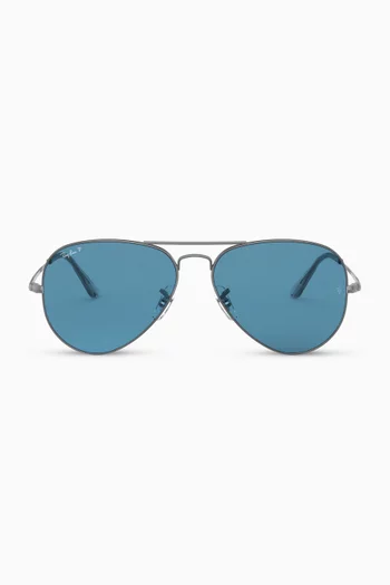 RB3689 Aviator™ Polarized Gradient Sunglasses      