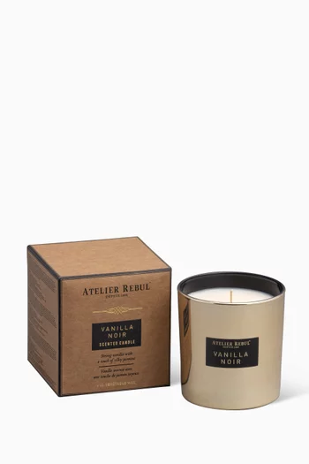 Vanilla Noir Scented Candle, 210g      