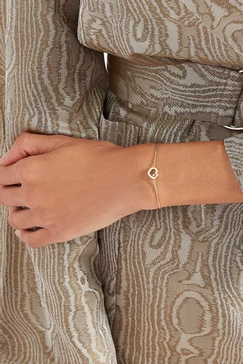 Happy Diamonds Icons Bracelet in 18kt Yellow Gold