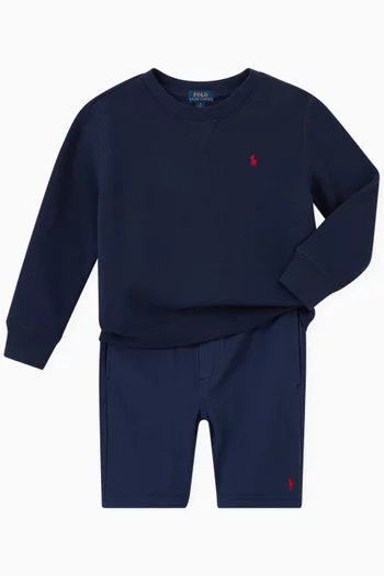 Embroidered Logo Sweatshirt  