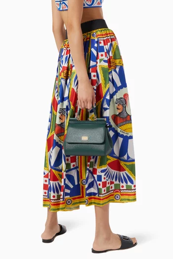 حقيبة سيسيلي صغيرة جلد دوفين