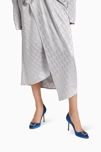 Hangisi 90 Pumps in Satin
