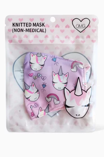 Miss Gwen Lavender Ombre Face Mask  