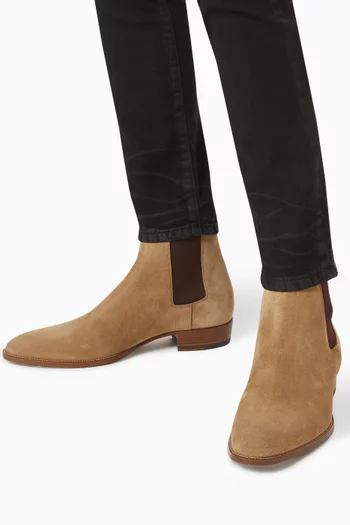 Wyatt Chelsea Boots in Suede     