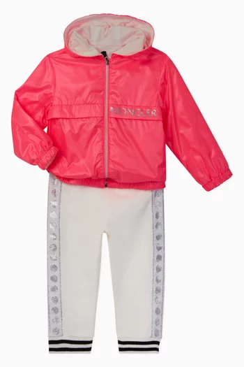 Logo Hooded Jacket    