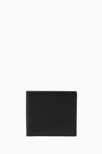 Panama 6 Card Wallet in Crossgrain Leather  