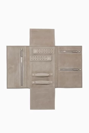 Travel Pouch in Leather  