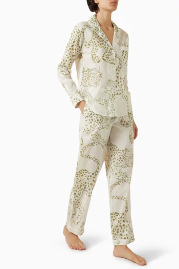 The Jag Long Pyjama Set in Cotton