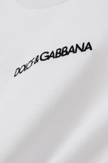 تي شيرت بشعار الماركة قطن