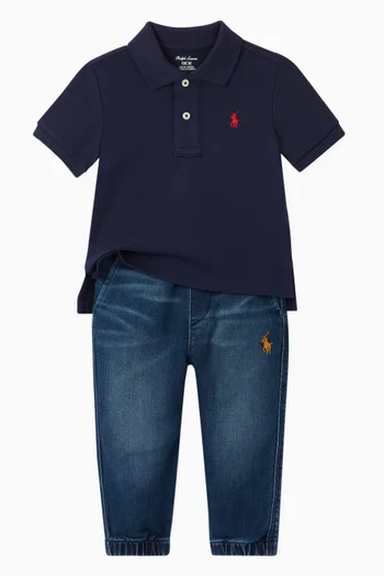 Cotton Jersey Polo