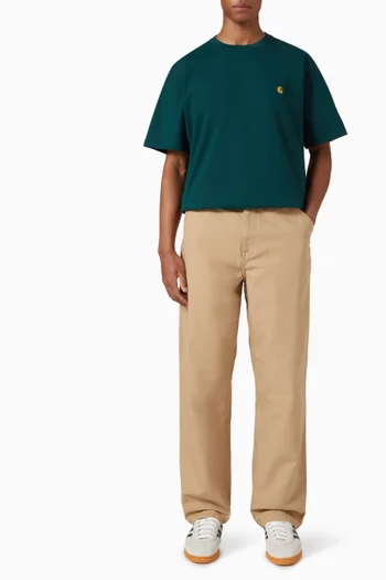 تي شيرت تشيس بشعار الماركة قطن