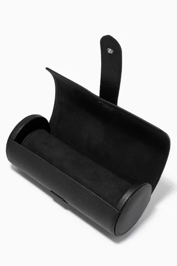 Berkeley Three Watch Roll in Leather   