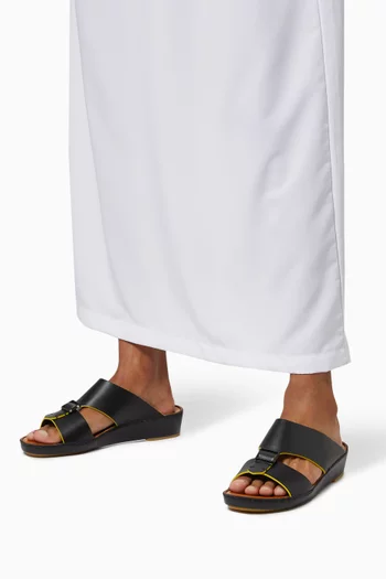 Quadratura Sandals in Softcalf
