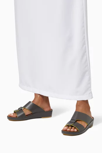 Quadratura Sandals in Softcalf