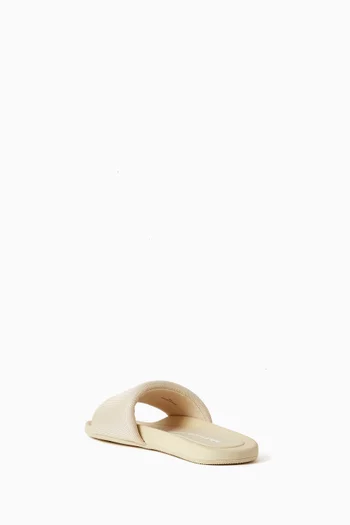 Logo-print Pool Slides in Nylon