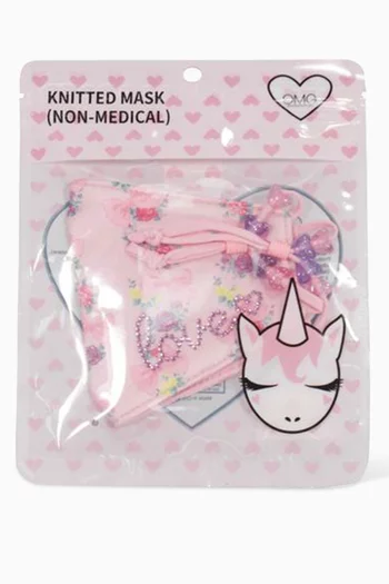 Love Floral Printed Face Mask   
