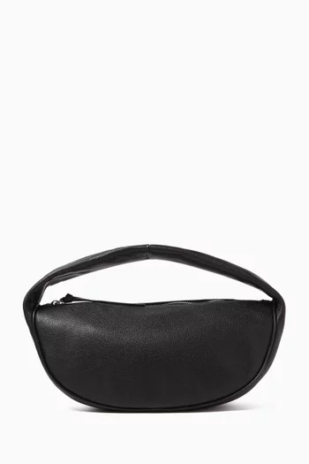 Cush Shoulder Bag in Flat Grain Leather