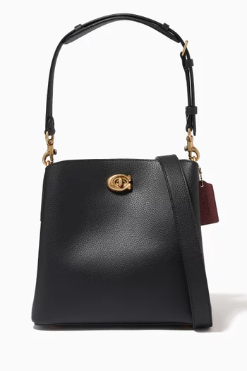Willow Bucket Bag in Leather