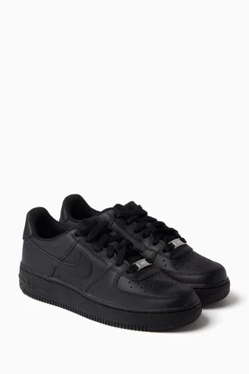Kids Air Force 1 LE Sneakers in Leather
