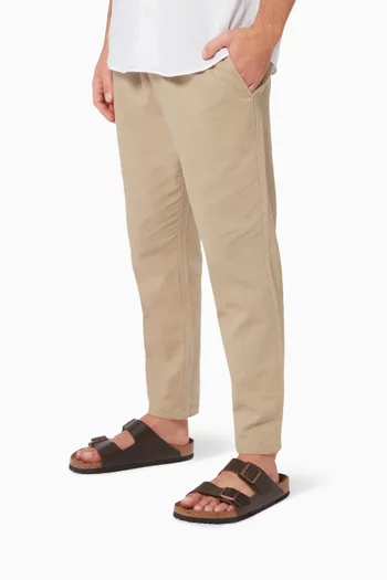 Arizona Sandals in Natural Leather   