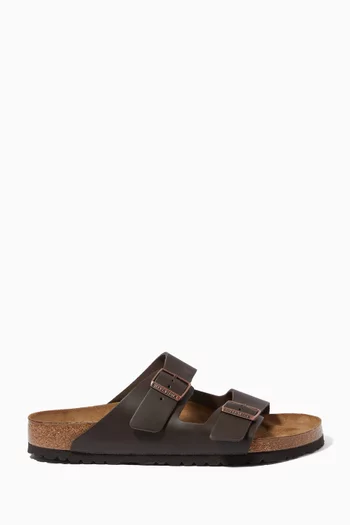 Arizona Sandals in Natural Leather   