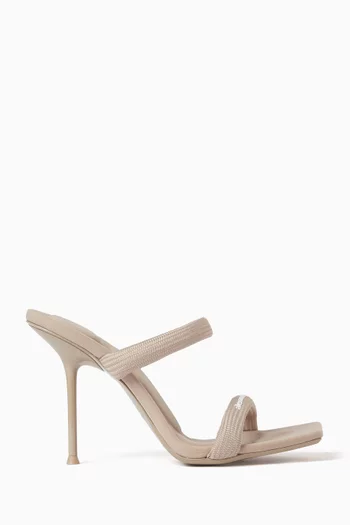 Julie 105 Padded Tubular Strap Sandals in Nylon