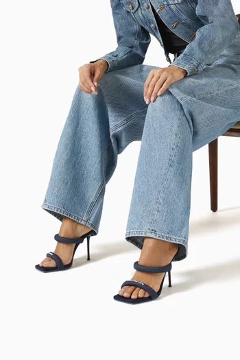 Julie 105 Padded Tubular Strap Sandals in Nylon