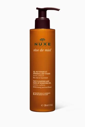 Rêve de Miel® Face Cleansing and Make-Up Removing Gel, 200ml