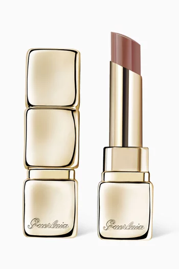 119 Floral Nude KissKiss Shine Bloom Lipstick Balm, 3.2g