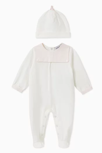 EA Essential Capsule Jumpsuit & Hat Set in Cotton    