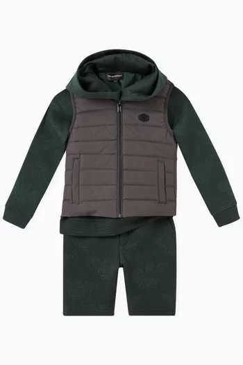 Logo Quilted Vest 