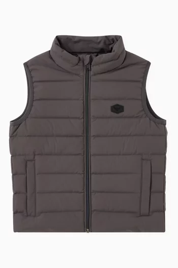 Logo Quilted Vest 
