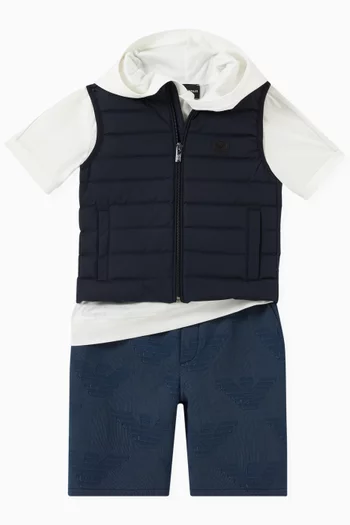 Logo Quilted Vest 