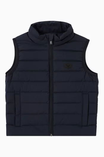 Logo Quilted Vest 