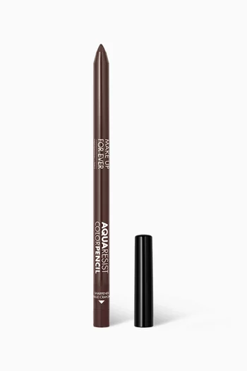 02 Ebony Aqua Resist Color Pencil, 0.5g 