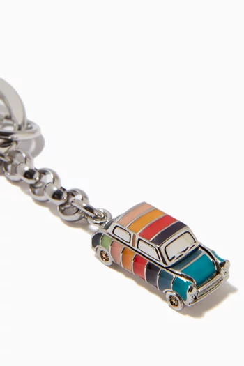 Mini Car Keyring in Metal   