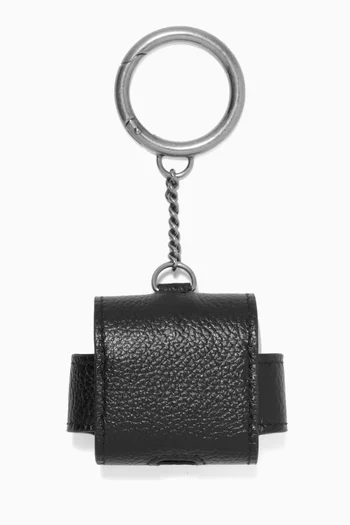 Cash EarPods Pro Holder in Grained Calfskin   