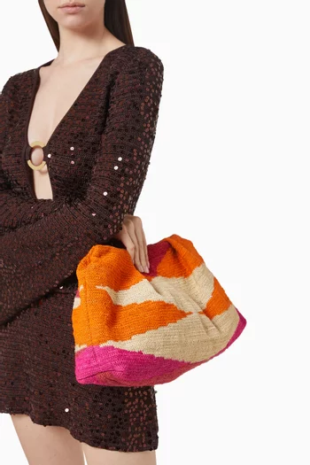 Medium Pouch in Sisal