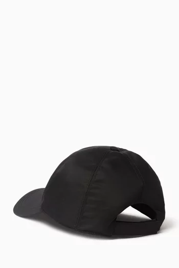 Triangle Logo Baseball Cap in Re-Nylon