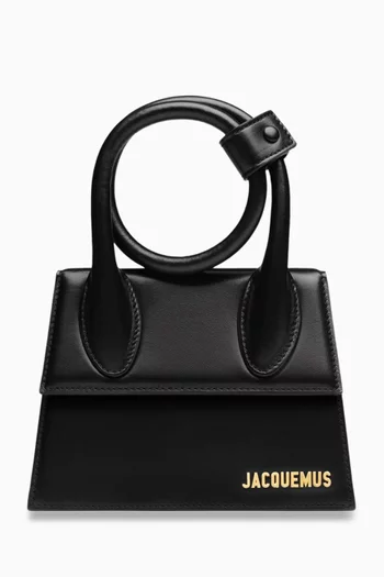 Le Chiquito Noeud Bag in Leather