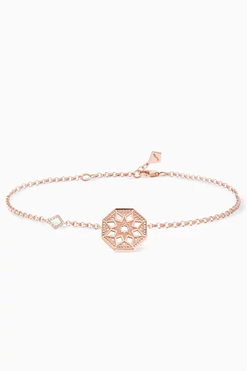 Classic Turath Small Bracelet in 18kt Rose Gold        