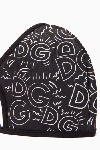 Face Mask with Logo & Heart in Neoprene