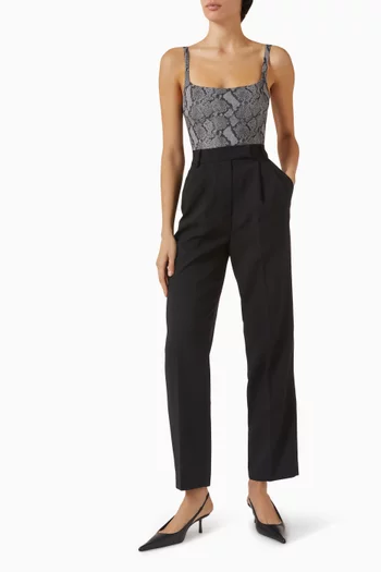 بودي سوت بفتحة رقبة مربعة فيتس إيفري بودي