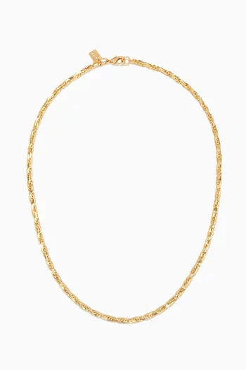 Mommo Chain Necklace in 18kt Gold Plating