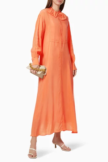 Ruffle Collar Dress