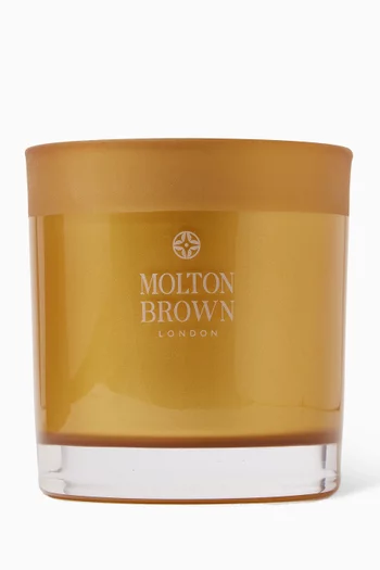 شمعة عود آند جولد بثلاثة فتائل، 480 غرام