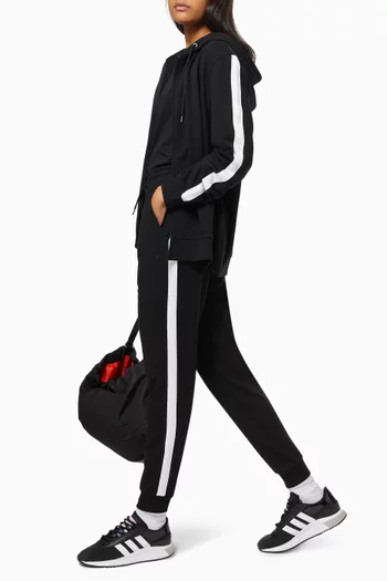 Anna Stripe Sweatpants in Cotton