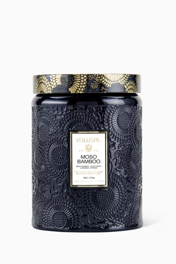 Moso Bamboo Large Jar Candle, 510g