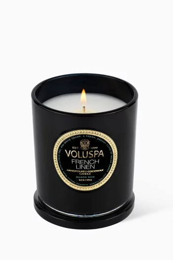 French Linen Classic Candle, 270g  